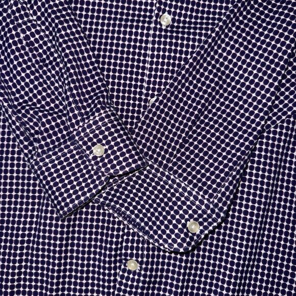 Men’s Charles Tyrwhitt Dress Shirt Non Iron Extra Slim Fit Size 16 1/2 - Picture 4 of 14